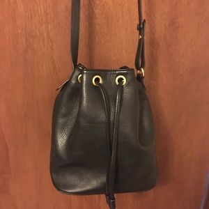 Bucket bag faux leather